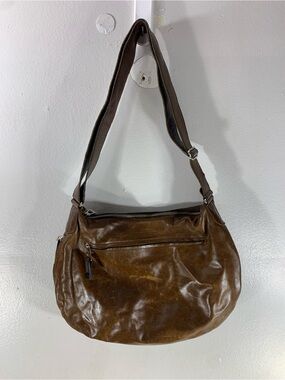 90s made in Canada Rudsak distressed leather bag